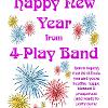 Happy New Year 2015 from 4-Play Band!